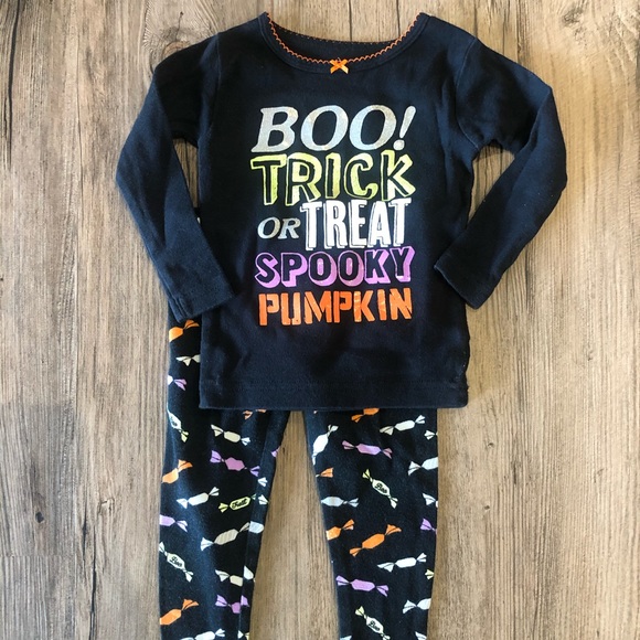 12 month halloween pajamas